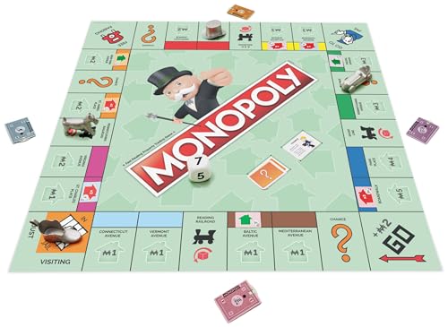 Spin Master Games Monopoly Giant Edition Oversized Classic Kids Board Game | Fast-Paced Property Trading Game, Oversized Vinyl Gameboard, Active Indoor Or Outdoor Family Fun, 2-4 Players, Ages 6+ - style: Giant Monopoly