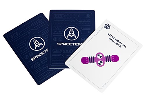 Stellar Factory Spaceteam Expansion: NSFS (Not Suitable for Space) | 48 Cards | 6-9 Players | Ages 18+ | 100% Plastic Cards