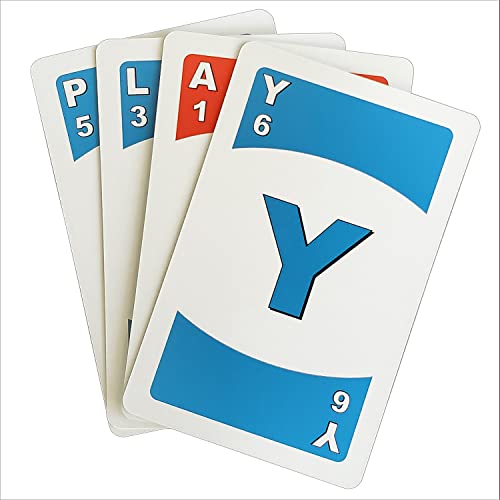 Word Card Game, Fun Family Word Game for Adults, Kids, Game Night, 1-6 Players, Ages 8+