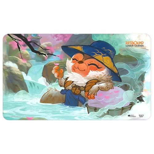 Riftbound: League of Legends - Playmat: Teemo -TCG Spiritforged Spirit Blossom, 24x14, Neoprene, Character Art, Tabletop Trading Card Game Accessory - style: Teemo