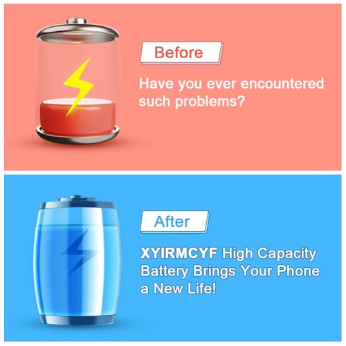 XYIRMCYF 17500mAh HAC-003 Battery, (New Upgrade) Super Capacity Battery for Nintendo Switch 2017 Game Console HAC-001 Internal with Repair Kits - color: HAC003-17500