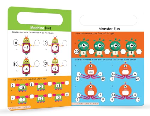My Big Wipe And Clean Book of Add And Subtract for Kids : Fun With Numbers
