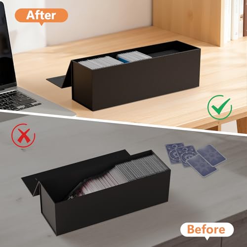 Trading Card Dividers, 20-Pack High-Density EVA Foam for Card Storage Boxes | 14 x 1.5-Inch and 6 x 0.5-Inch Blocks Flexibly Fill Storage Boxes Sized for Graded Slabs and Top Loaders