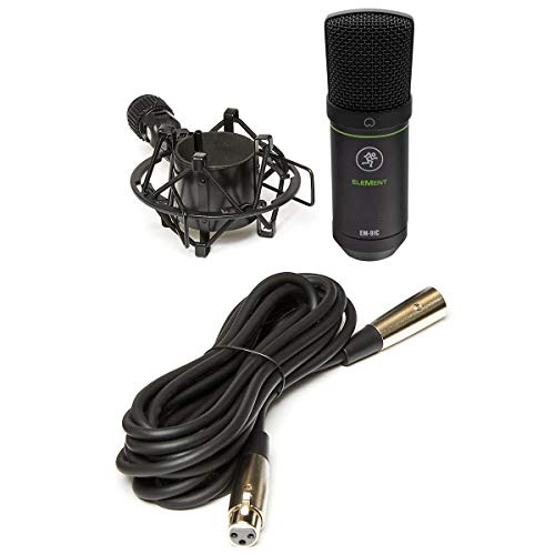 Mackie EM-Series, Large-Diaphragm Condenser Microphone (EM-91C) - size: XLR, style: Large Diaphragm Condenser