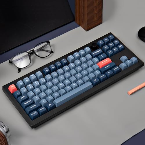 Keychron V3 Max TKL Wireless Mechanical Keyboard, QMK/VIA RGB Bluetooth/2.4 GHz/Wired, 87 Keys Hot-Swappable with Gateron Brown Switch, Compatible with Mac Windows Linux - color: Brown Switch