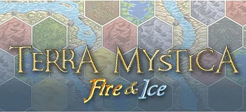 Capstone Games Terra Mystica Fire & Ice Expansion, Strategy Board Game Expansion Pack, Game Board for 2–5 Players, 100–120 Min Playtime, Ages 14+, Compatible with Terra Mystica Base Game - style: Fire & Ice