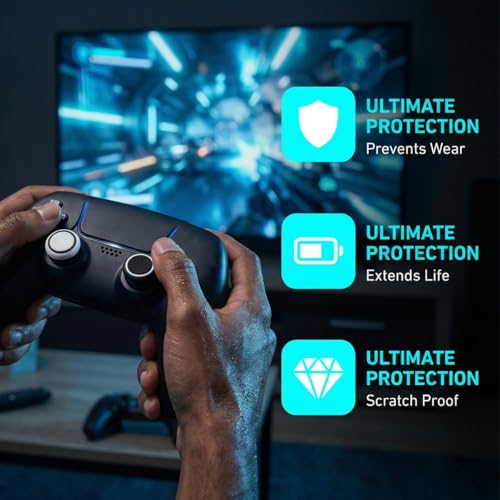 Update Compatible with 15 Pairs Thumb Grips Silicone Analog Stick Covers Thumbstick Controller Replacement Joystick Cap for PS4 PS3 PS2 Xbox One Xbox 360 Wii U, New Version