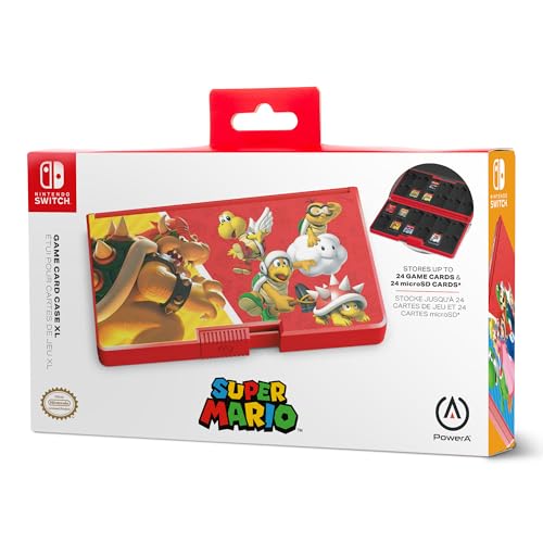 PowerA Game Card Case XL for Nintendo Switch / Switch 2 / Switch Lite / OLED Model - Heroes vs. Villains - color: Heroes' vs Villains