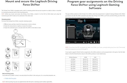 Logitech Driving Force Shifter - USB for PS4 and Xbox One, 941-000130 (for PS4 and Xbox One)