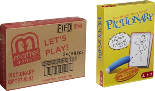 Mattel Games Pictionary Board Game for Ages 8+, 2 Teams - style: Original