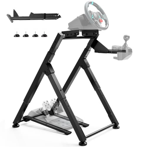 ARES WING Foldable Racing Wheel Stand