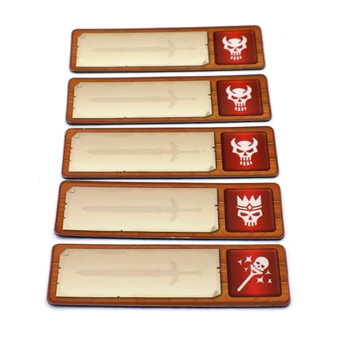 Initiative Tracker for D&D and Other Role-Playing Games - Includes Magnets and Board