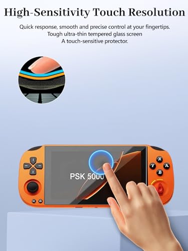 3-Pack Screen Protector for GameMT Pocket Super Knob 5000 Handheld Game Consoles, 6H Hardness Not Tempered Glass, Anti-Fingerprint,Anti-Scratch, Easily Installation, HD Clear
