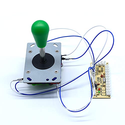 Arcity 20 Pcs Arcade Button Wires Harness Cable for Zero Delay USB Encoder PCB with 0.187" 4.8mm Terminals Compatible with Micro Switches HAPP Style Arcade Buttons Joysticks New - color: 0.187 inch(4.8mm)
