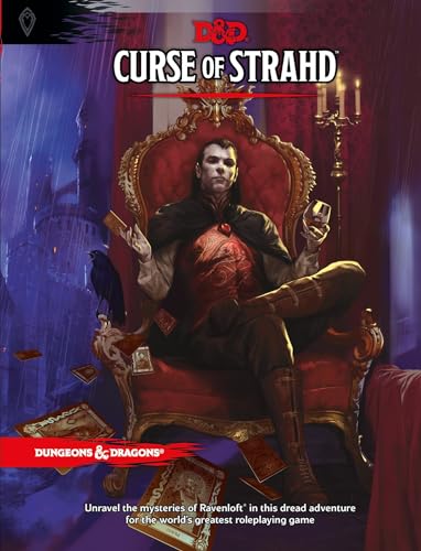 D&D Curse of Strahd (Adventure Book) - style: Physical Book