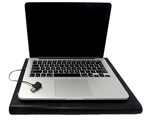 SANOXY USB Laptop Notebook Cooling Cooler Pad Fan (Black) - color: 2 Fan Black