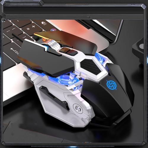 RGB USB Wired Gaming Mouse Macro Programming 6400DPI 9 Buttons Programmable Ergonomic for Gamer Mice PC Computer