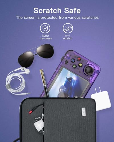 Screen Protector for R36H Handheld Game Console, 9H Hardness Tempered Glass for BOYHOM R36H,Anti-Scratch, Bubble Free, HD Clarity