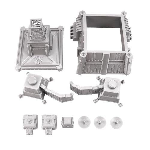 Tabletop Terrain Armored Fortification by War Scenery for Wargames and RPGs 28mm 32mm Miniatures