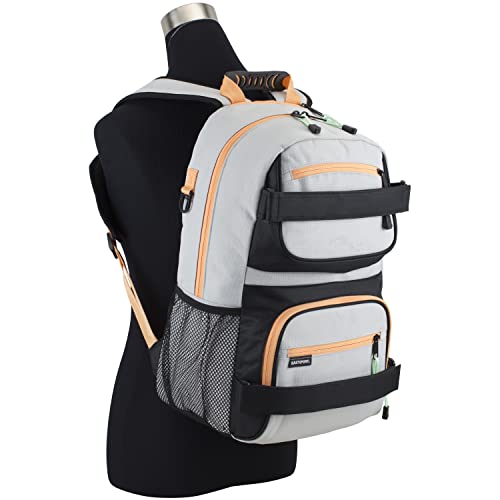 Eastsport Travel Skateboard Backpack Double Strap Laptop Bag Multi-Sport Design for Men and Women, Light Khaki - color: Light Khaki