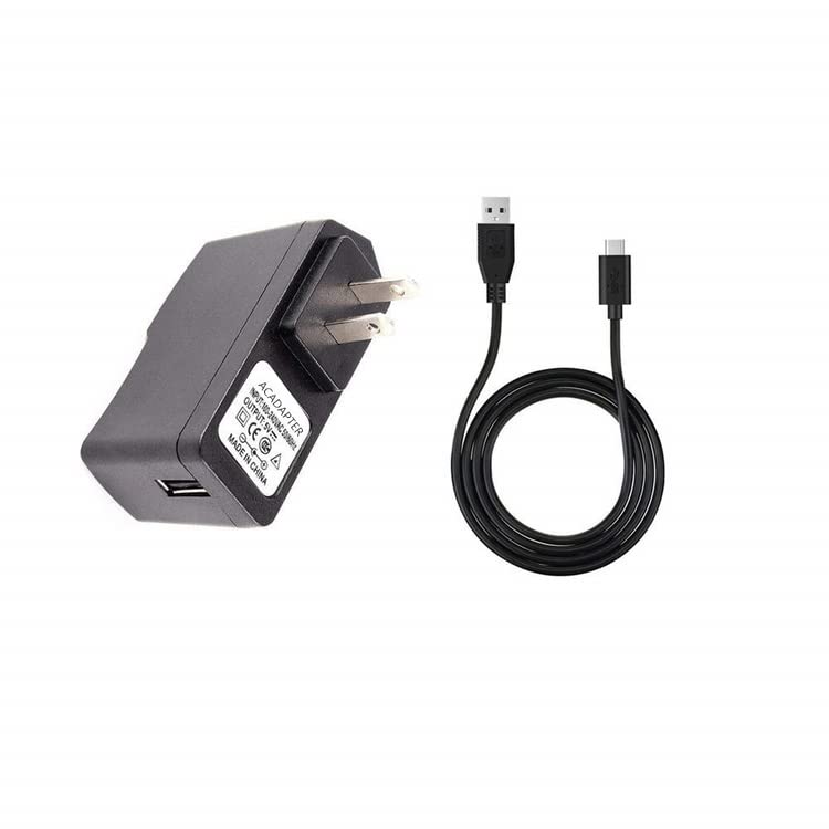 USB-C 5V AC/DC Adapter Compatible with Lume Cube LC-Panel 112 LC-PANELGORGB RGB Panel GO Broadcast Lighting Kit Webcam Light Enhance Video Calls Streaming 5VDC Power Supply Battery Charger