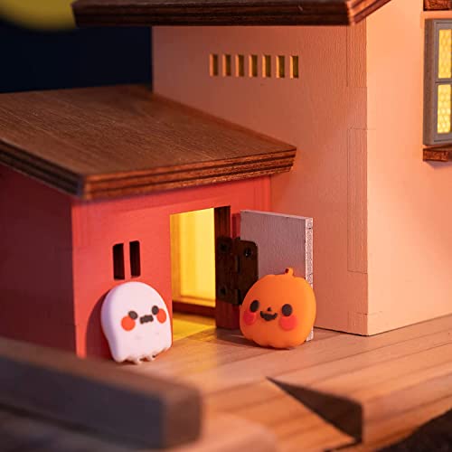 GeekShare Switch Accessories Kawaii Pumpkin Ghost Silicone Thumb Grips & Joystick Covers Compatible with Switch/OLED/Lite (4PCS) - Spooky for Gamers - color: Pumpkin