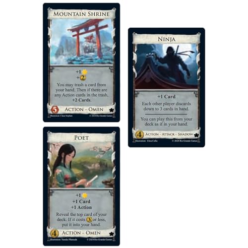 Rio Grande Games Dominion Rising Sun Expansion - Strategy Card Game, 300 Cards with 25 Kingdom Piles, 2-4 Players, Ages 14+