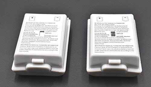 Art&Beauty Battery Cover for Microsoft Xbox 360 Wireless Controller, White