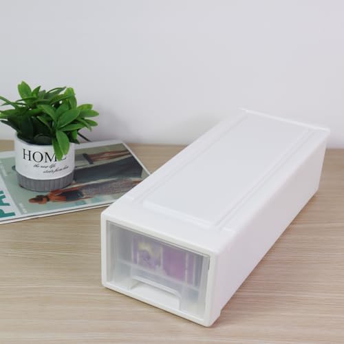 Toploader Storage Box, Trading Card Storage Box with 6 Dividers, Hard Plastic Box for Top Loaders, Sports Card Storage Case, Large for 200 Toploaders or 1200 Cards (16 x 6.1 x 4.45 in) - style: Pull-out Style