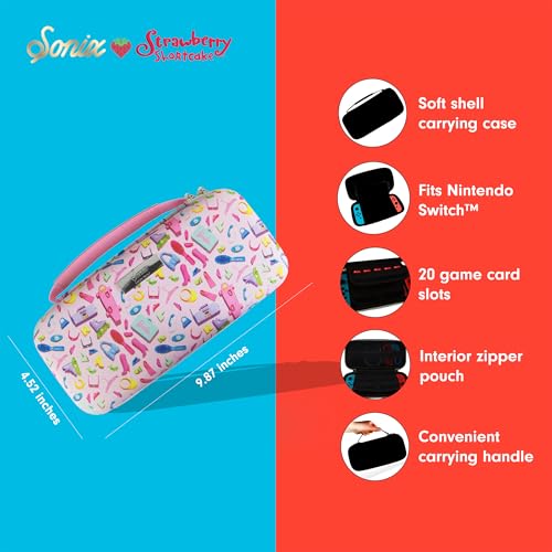 Sonix x Barbie Carrying Case for Nintendo Switch 1, Protective Travel Case | Barbie Dream Closet - color: Barbie Dream Closet