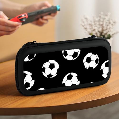 Portable Game Protection Case Compatible with Nintendo Switch, Hard Shell Shockproof Carrying Case Football Soccer Game Console Storage Bag - color: Color(97)