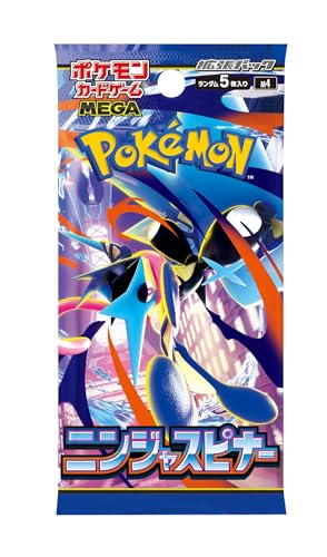 Pokemon Card Game MEGA Expansion Pack Ninja Spinner Box