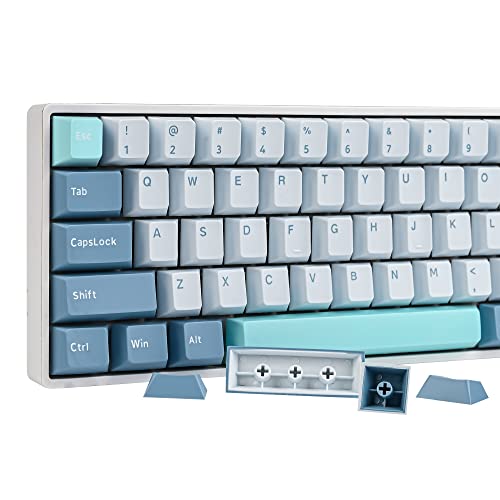 PBT shoko Custom keycaps,168 Key Cherry Profile Doubleshot Key Cap Set for 60%/64/84/108 Cherry/gateron MX switches US ANSI Layout Mechanical Keyboard - color: Shoko