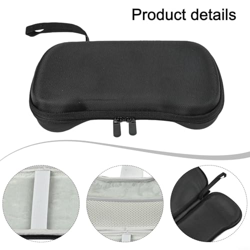 For Retroid Pocket 5 Handheld Game Console Protective Storage Bag with Compact Design and Extra Pockets for Cables and Chargers Travel and Home Organization
