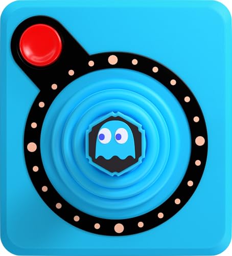 Pac-Man Atari CX40+ Wireless Joystick - Inky Edition - Blue - color: Blue, style: Inky Edition
