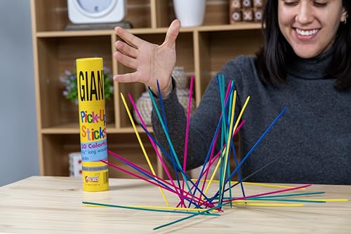 Pressman Giant Pick Up Sticks - color: Yellow