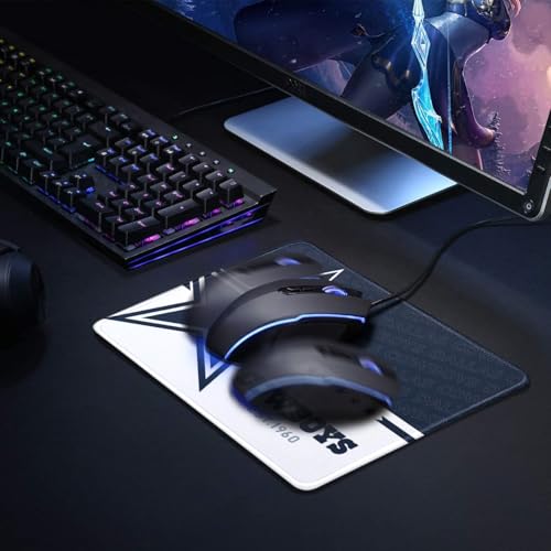 Mouse Pad Desk Mat, Premium Mouse Pad, Gaming Mousepad Desk pad, Computer Mouse Mat with Non-Slip Rubber Base for Computer Desktop - color: C-n-e