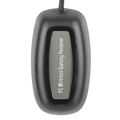 USB Gaming Receiver, Wireless USB Gaming Receiver Adapter, Plug and Play PC Receiver for 360 Controllers, Supports up to Four Wireless Controllers and Headsets