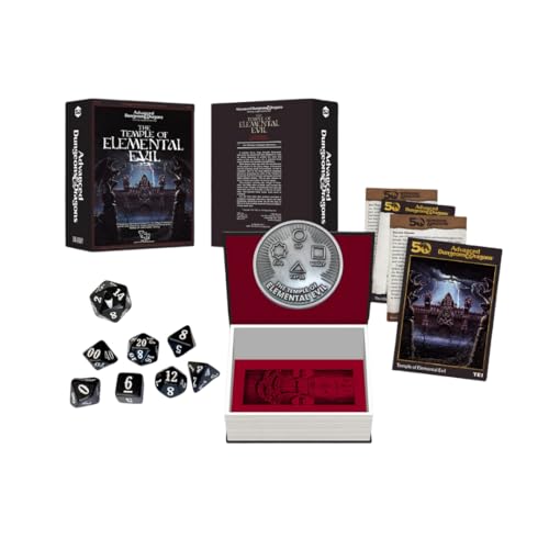 Classic Module Dice Sets - D&D (The Temple of Elemental Evil) - style: The Temple of Elemental Evil