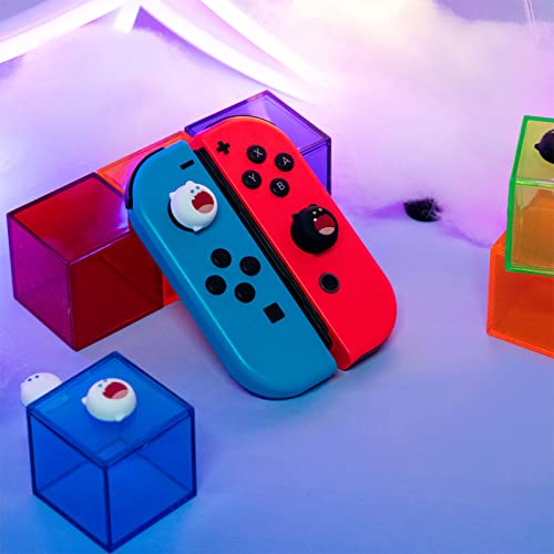 GeekShare Cute Silicone Joystick Thumb Grip Caps, Joystick Cover Compatible with Switch/OLED/Switch Lite,4PCS - BOBO Cat - color: BOBO Cat
