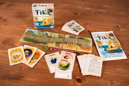 Fika, Two Player Coffee Shop Themed Strategy Card Game - 25th Century Games