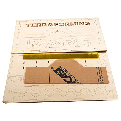 The Broken Token Crate Upgrade (Crate Shell + Tile Trays) Compatible with Terraforming Mars