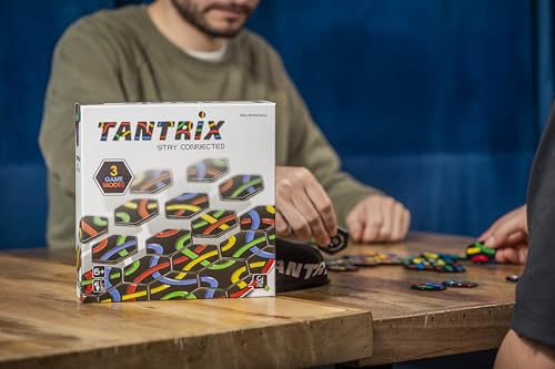 GIGAMIC Tantrix Strategy | Ages 6+ | 1 to 6 Players | 30 Minutes