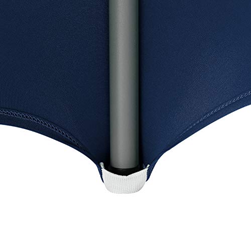 Peomeise 4FT Spandex Table Cover Rectangular Stretch Spandex Tablecloth (Navy,4FT) - color: Navy, size: 48" x 30" (Rectangle)