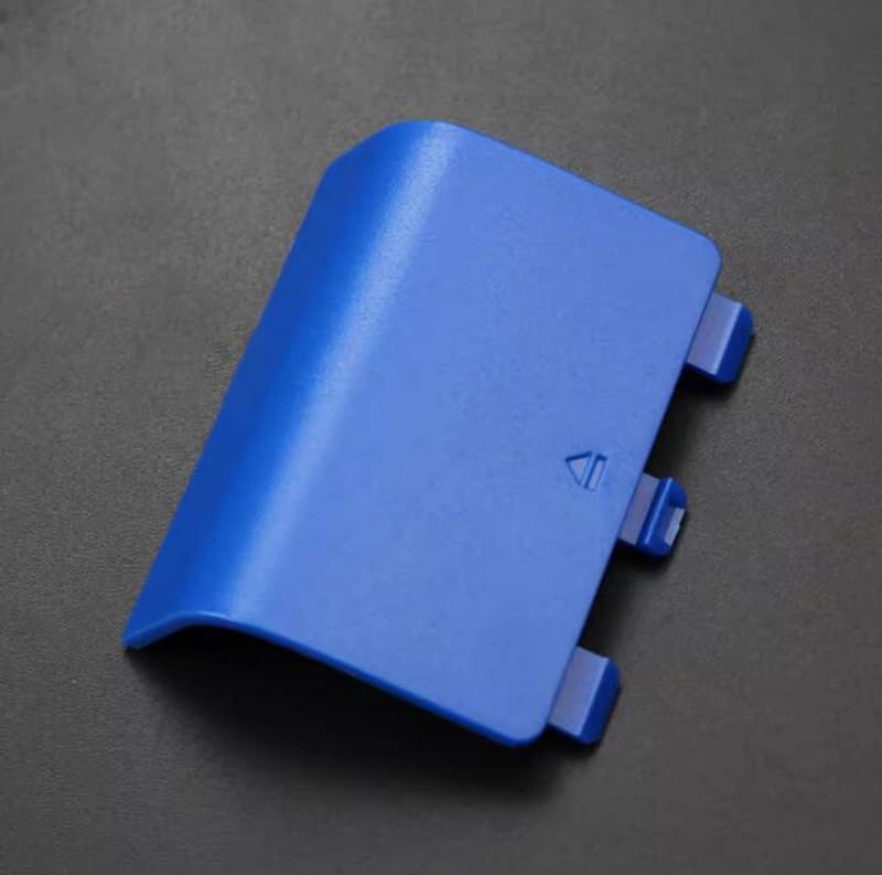 Battery Shell Lid Back Case Cover Battery Door Lid Replacement for Xbox Series S X Controller (Blue) - color: Blue