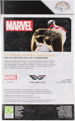 Exquisite Gaming Cable Guys Anti-Venom Controller Holder & Phone Stand, Marvel Collectible Figure, 8.5 in