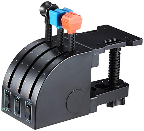 Logitech Pro Flight Rudder Pedals & Flight Throttle Quadrant