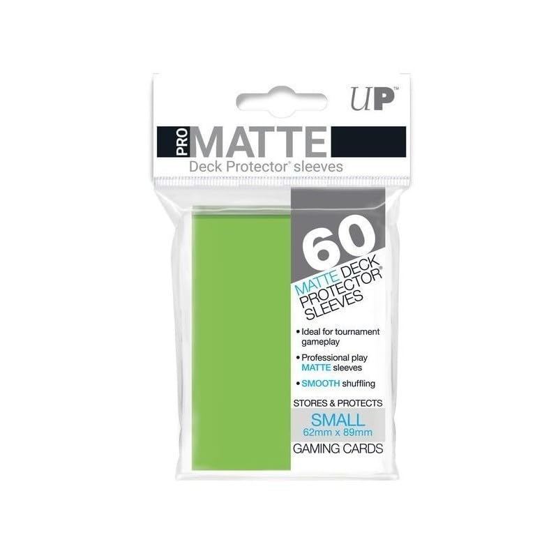 Ultra Pro Sleeves Pro-Matte D10 Card Game (Small, Lime Green) - color: Lime Green, size: Small