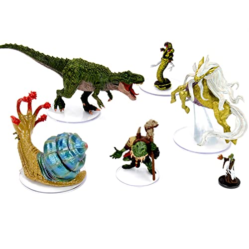 WizKids D&D Icons of The Realms Miniatures: Fangs and Talons Individual Booster, Black - style: Booster