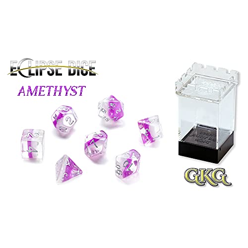 Gate Keeper Games & Dice Gatekeeper Games Eclipse Dice Amethyst - style: Amethyst